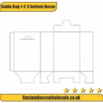 Custom Gable Bag 1-2-3 Bottom Boxes
