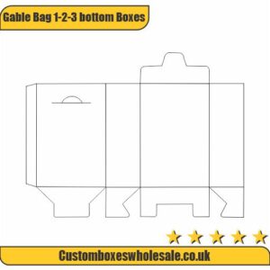 Custom Gable Bag 1-2-3 Bottom Boxes