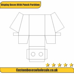 Display Boxes With Punch Partition