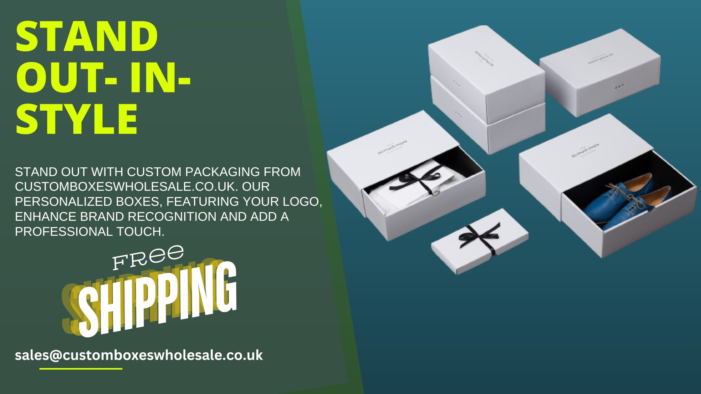 Custom Boxes With Logo