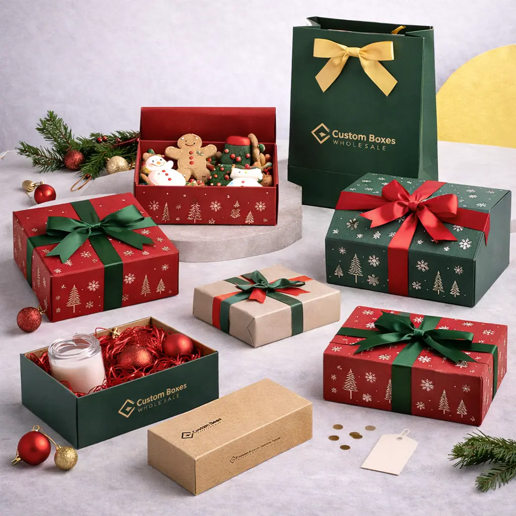 christmas packaging boxes UK