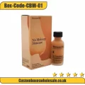 Makeup Skincare foundation packaging with small bottle displayed alongside box