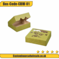 Halloween cake box with die-cut design